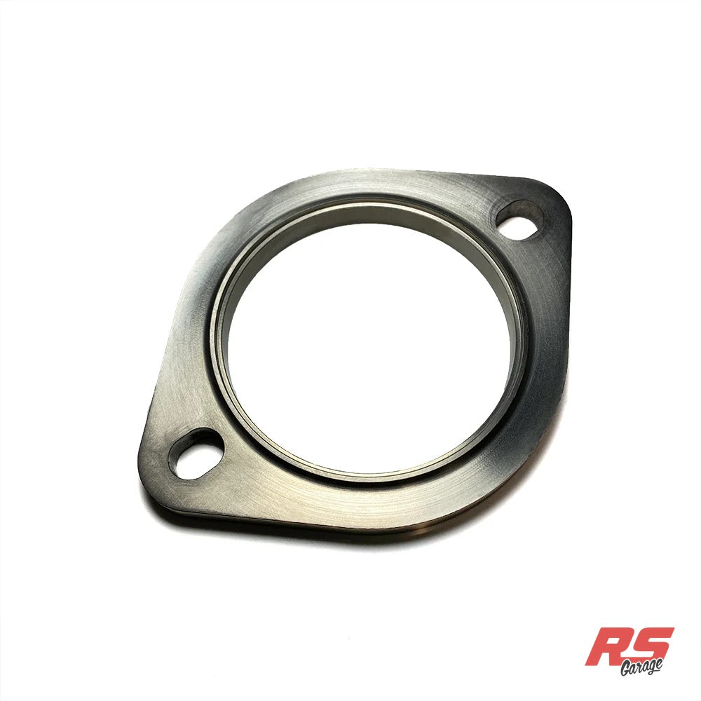 Flange, Titanium, 2-Bolt, Unthreaded, 3" Opening