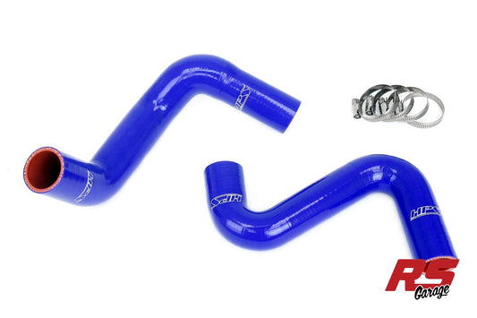 HPS Blue Coolant Hose Kit 240SX S13 S14 S15 LS Swap LS3 LS7 Water Pump 8 O'clock Thermostat Sr Rad