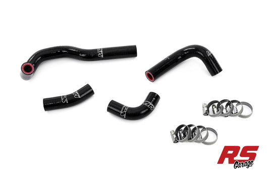 HPS Black Silicone Heater Hose 1993-2002 Toyota Supra Right Hand Drive 2JZ-GTE 2JZ-GTE VVTi