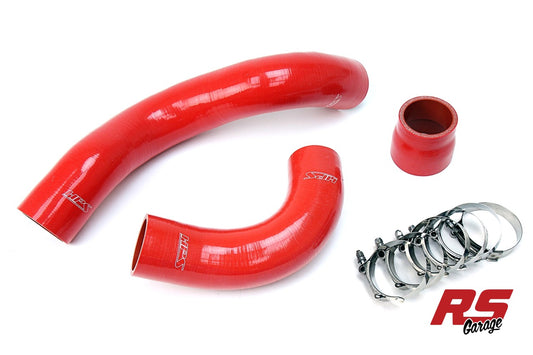 HPS Red Reinforced Silicone Intercooler Hose Kit for Honda 2017-2021 Civic Type R 2.0L Turbo