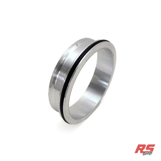 PHR Weld Ferrule With O-ring for PHR Pinless Dual Seal Clamp, 3.5 Inch, Aluminum