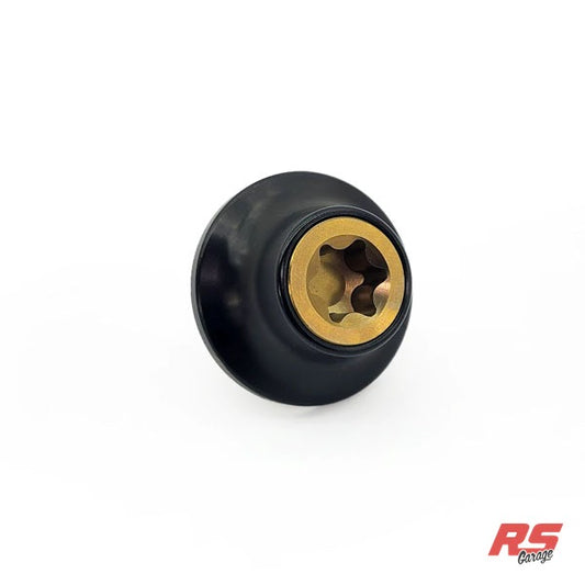 PHR Titanium Cam Gear Bolt and Washer for 2JZ -Bronze Bolt -Black Washer - Bronze Anodized, Black