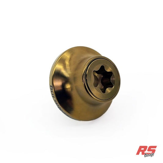 PHR Titanium Cam Gear Bolt and Washer for 2JZ -Bronze Bolt -Bronze Washer - Bronze Anodized, Bronze