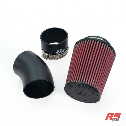 PHR 4 Inch Intake Kit for IS300, for PHR S and V Series Turbo Manifolds and Turbo Kits - Matte black powder coat
