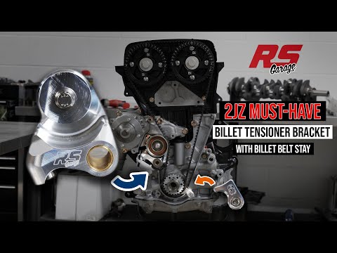 RS Garage 2JZ Billet Timing Belt Tensioner Bracket Kit