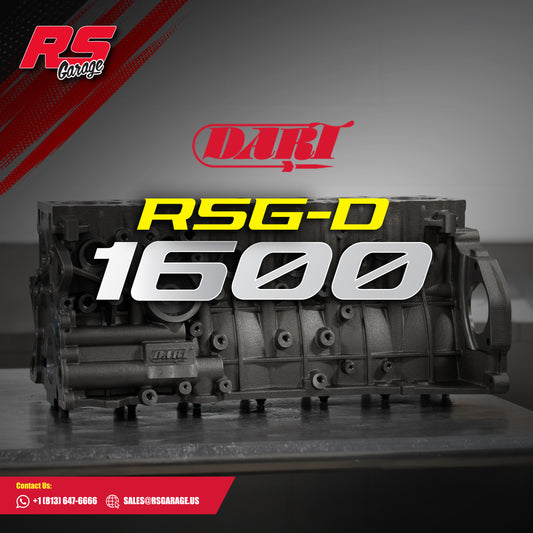 RSG1600-D RS Garage Dart 2JZ Engine Assembled Short Block BC625+ HD Rods CP Pistons 86mm 10:1
