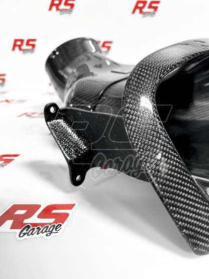 RS Garage Carbon Fiber Headlight Ducts Glossy
