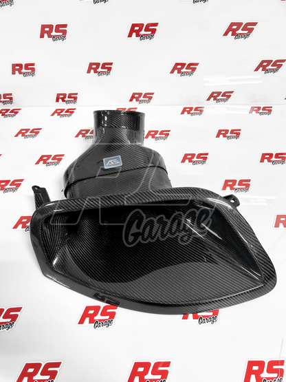 RS Garage Carbon Fiber Headlight Ducts Glossy