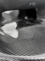 RS Garage Carbon Fiber Headlight Ducts Glossy