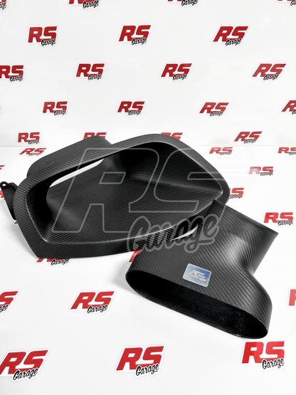 RS Garage Carbon Fiber Headlight Ducts Matte