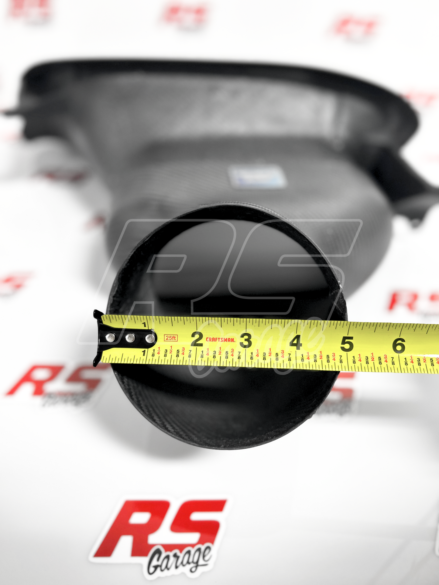 RS Garage Carbon Fiber Headlight Ducts Matte
