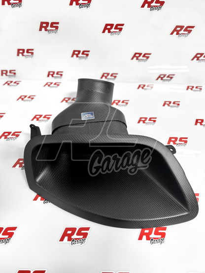 RS Garage Carbon Fiber Headlight Ducts Matte