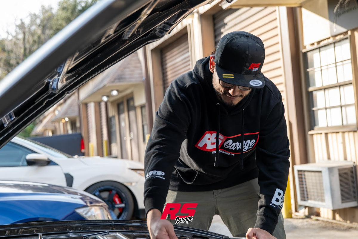 RS Garage “Race Program” Pullover Hoodie