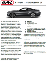 MoTeC USA Mustang GT 2011-2014 S197