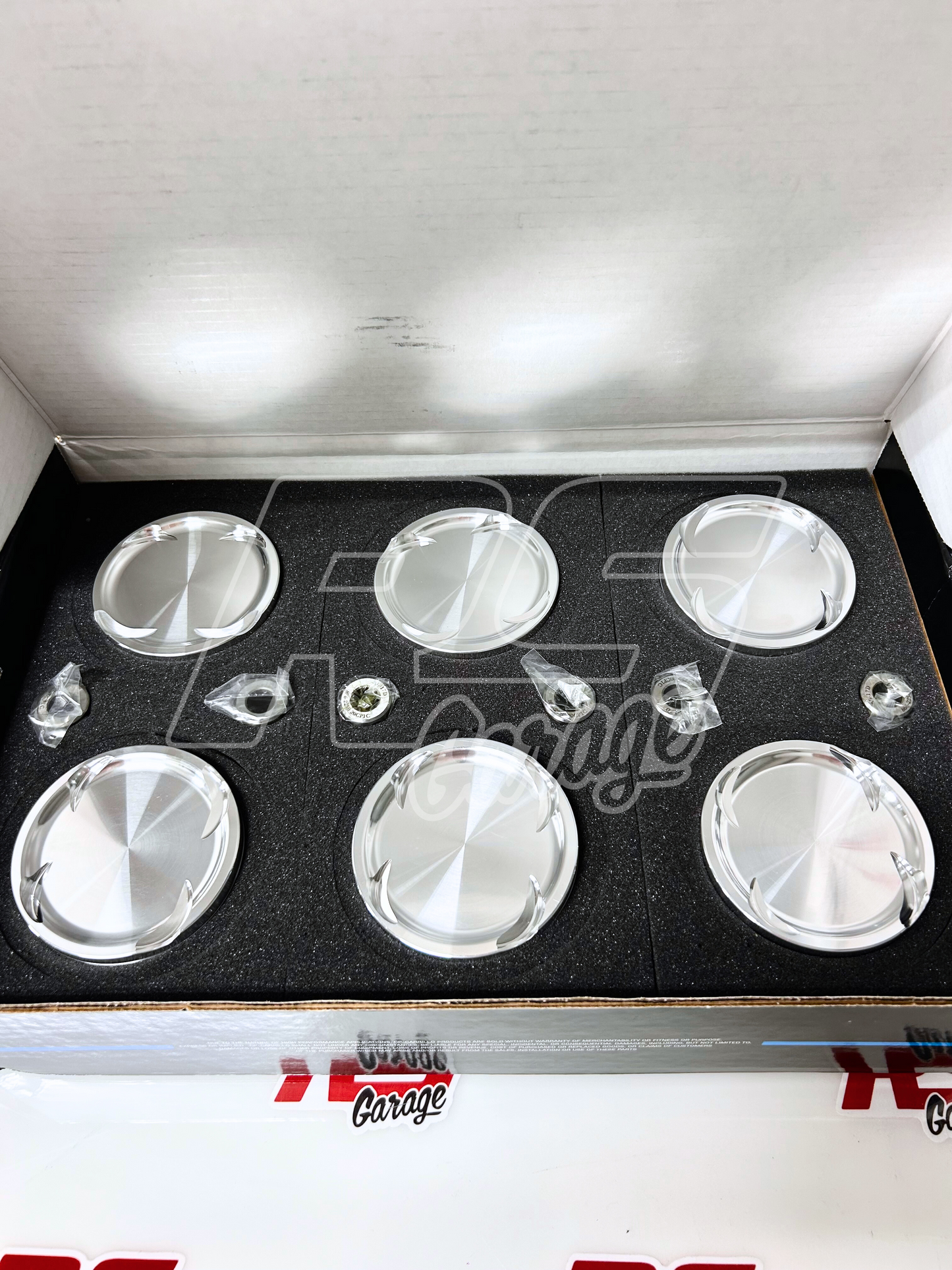 CP-Carrillo Forged Pistons Toyota 2JZGTE 86.5mm 8.5:1 Upgraded PVD Rings SC7460PVD