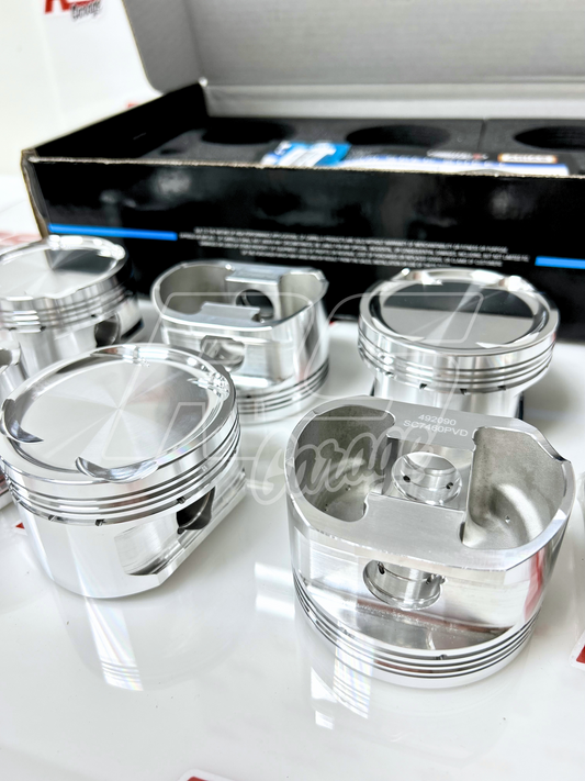 CP-Carrillo Forged Pistons Toyota 2JZGTE 86.5mm 8.5:1 Upgraded PVD Rings SC7460PVD