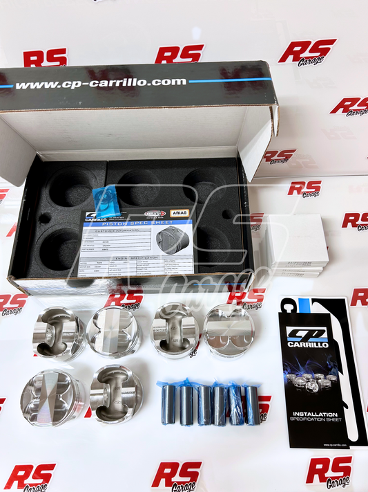 SC8472 CP Forged Pistons Toyota Supra MK4 2JZGTE 2JZ-GTE 2JZ-GE 86.5mm +0.5mm -2.5 cc 10.0:1 HD
