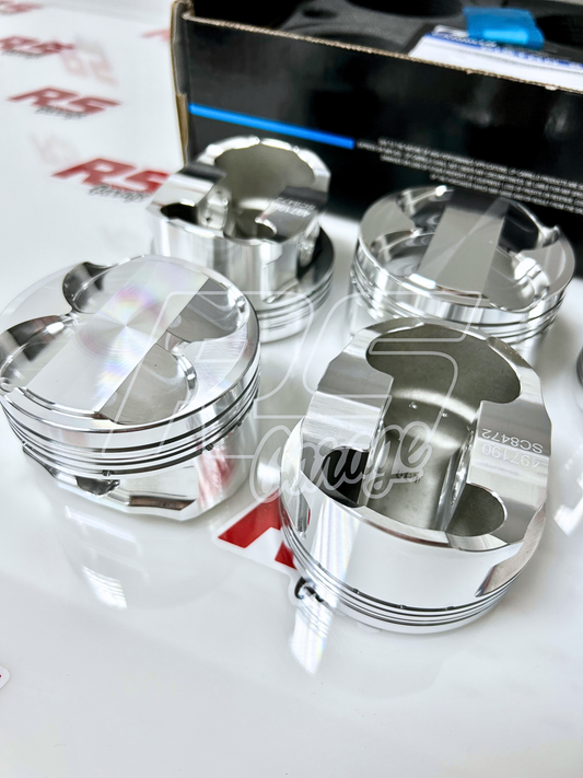 SC8472 CP Forged Pistons Toyota Supra MK4 2JZGTE 2JZ-GTE 2JZ-GE 86.5mm +0.5mm -2.5 cc 10.0:1 HD