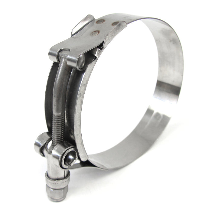 SSTC-98-108 HPS 304 Stainless Steel T-Bolt Clamp with Floating Bridge 3.86"-4.25" (98MM-108MM)
