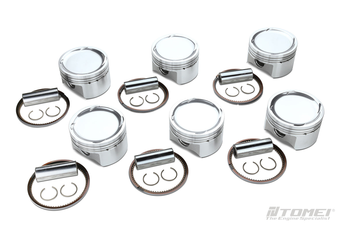 TA202A-TY03A Tomei Forged Pistons SET Toyota Supra 2JZ-GTE 2JZ-GE 94MM Stroker 87MM +1.0MM -17.5 CC 9.0:1