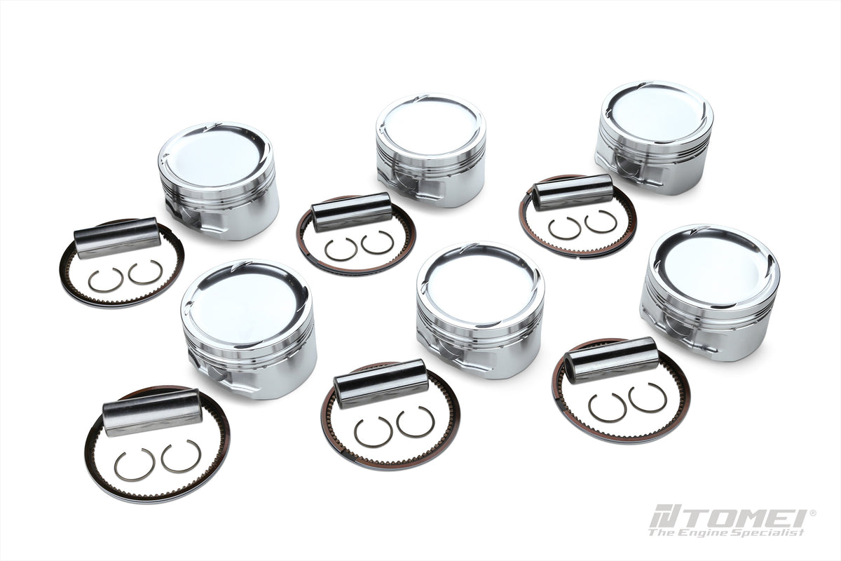 TA202A-TY03AP Tomei CP Forged Pistons SET Toyota Supra 2JZ-GTE 2JZ-GE 94MM Stroker 87MM +1.0MM -17.7 CC 9.0:1