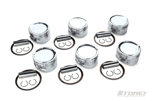 TA202A-TY03AP Tomei CP Forged Pistons SET Toyota Supra 2JZ-GTE 2JZ-GE 94MM Stroker 87MM +1.0MM -17.7 CC 9.0:1