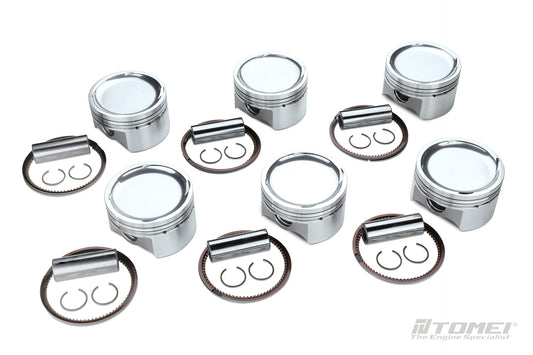 TA202A-TY03B Tomei Forged Pistons SET Supra 2JZ-GTE 2JZ-GE 100MM Stroker 139MM ROD 87MM +1.0MM -22.6 CC 8.6:1