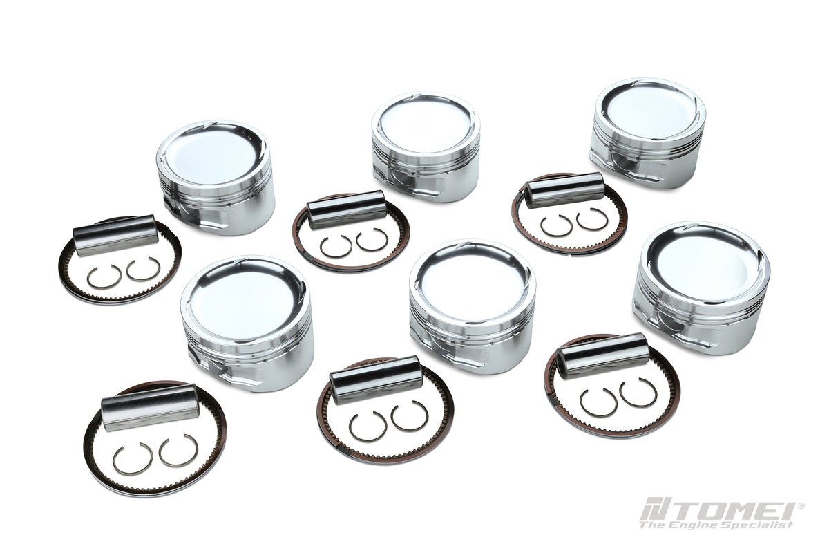 TA202A-TY03BP Tomei CP Forged Pistons Supra 2JZ-GTE 2JZ-GE 100MM Stroker 139MM ROD 87MM +1.0MM -22.6 CC 8.6:1
