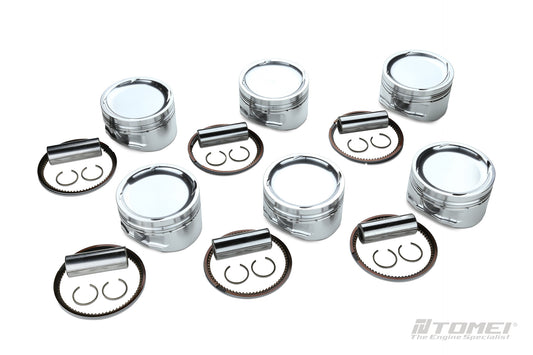 TA202A-TY03BP Tomei CP Forged Pistons Supra 2JZ-GTE 2JZ-GE 100MM Stroker 139MM ROD 87MM +1.0MM -22.6 CC 8.6:1
