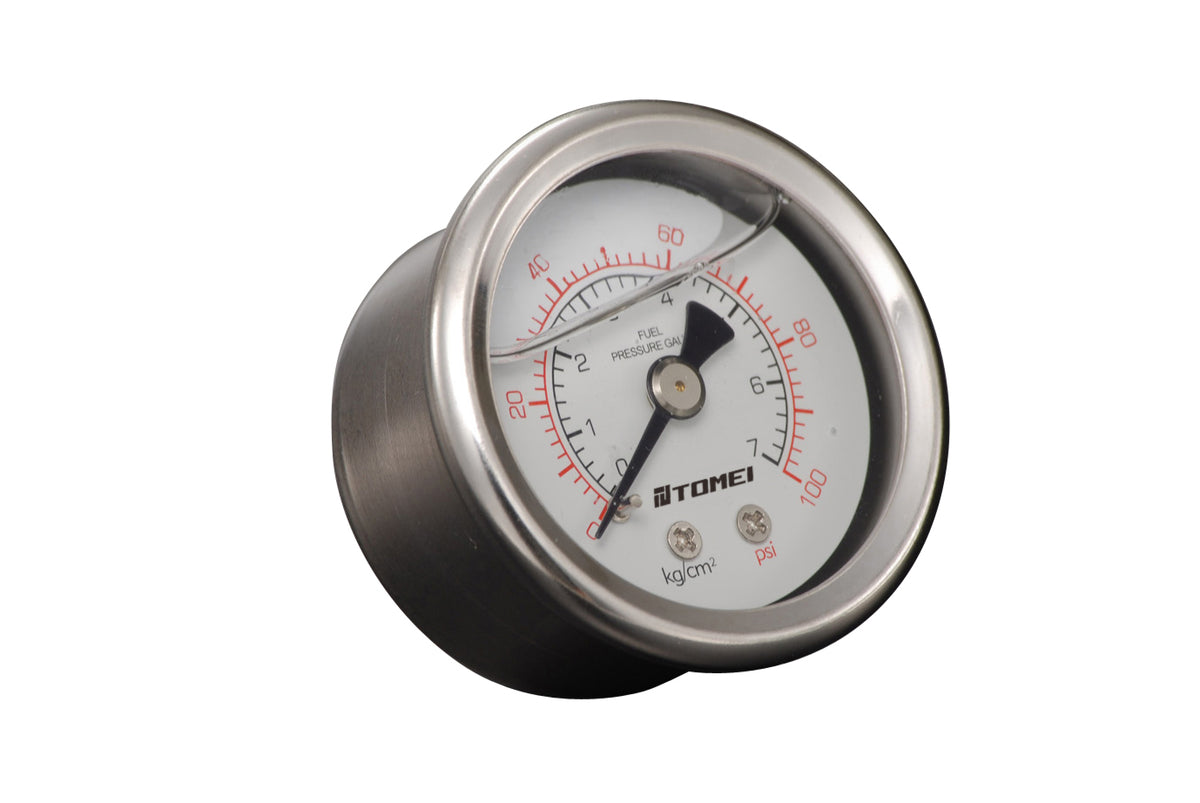 TB510A-0000A Tomei Fuel Pressure Gauge 1/8 NPT 0-100 PSI TB510A-0000A