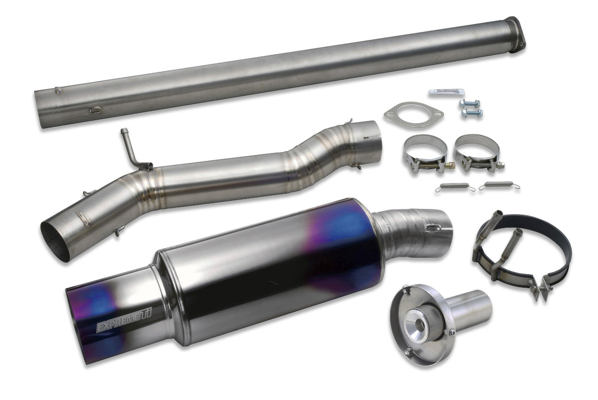TB6090-MT02A Tomei Expreme TI Titanium Cat-back Exhaust System Mitsubishi Lancer EVO X 10 4B11T TB6090-MT02A