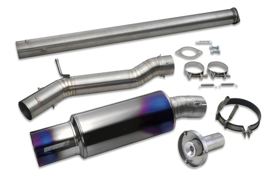 TB6090-MT02A Tomei Expreme TI Titanium Cat-back Exhaust System Mitsubishi Lancer EVO X 10 4B11T TB6090-MT02A
