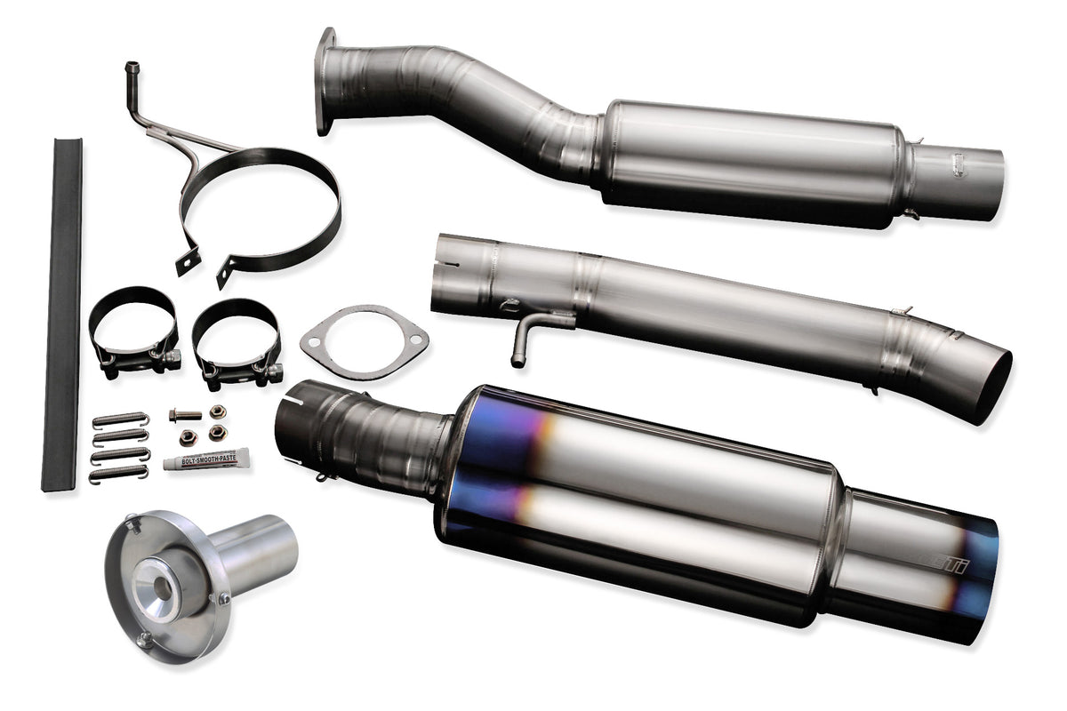 TB6090-NS04A Tomei Expreme TI Type-r Full Titanium Cat-back Exhaust System Nissan Z33 350Z VQ35DE HR TB6090-NS04A