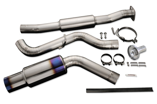 TB6090-SB02C Tomei Expreme TI Titanium Cat-back Exhaust System WRX / STI 11-21 Sedan GV VA EJ255 FA20DIT EJ257