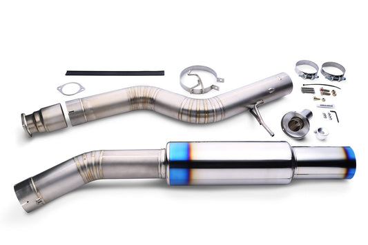 TB6090-TY03A Tomei Expreme TI Full Titanium 4 Inch Cat-back Exhaust System Supra Mkiv 2JZ JZA80 TB6090-TY03A