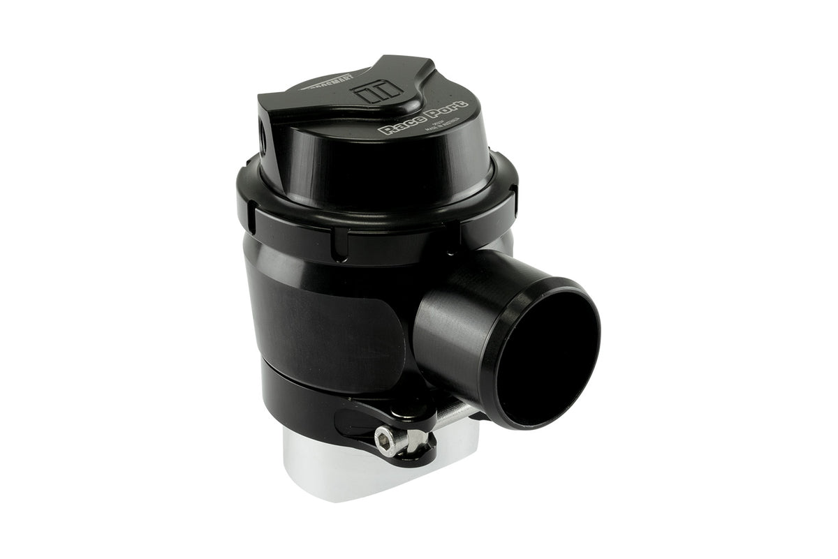 TS-0204-1435 Turbosmart Gen V RacePort Plumb Back Sleeper 50mm Black Supercharger (fits Tial Q Weld on Flange)