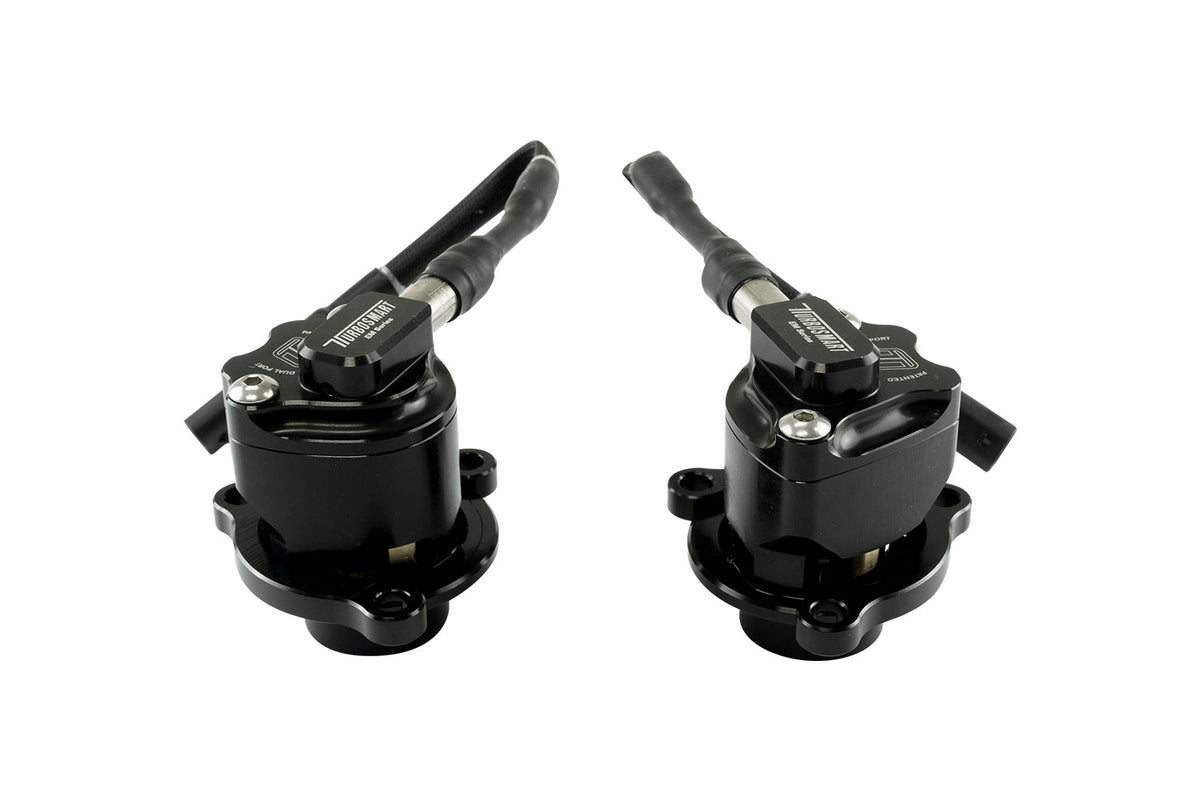 Turbosmart BOV Kompact EM Dual Port VR29 Black for Mercedes-Benz C63 AMG 15-21 4.0L V8 M177