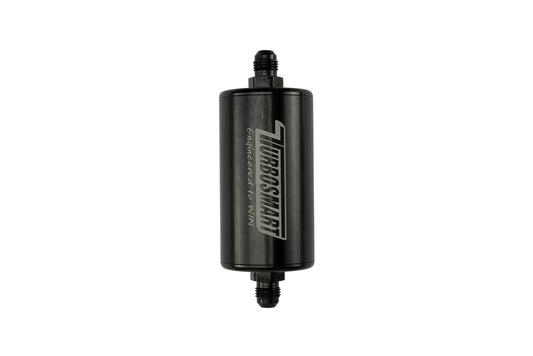 TS-0402-1133 Turbosmart Inline Fuel Filter 10um 6AN Black