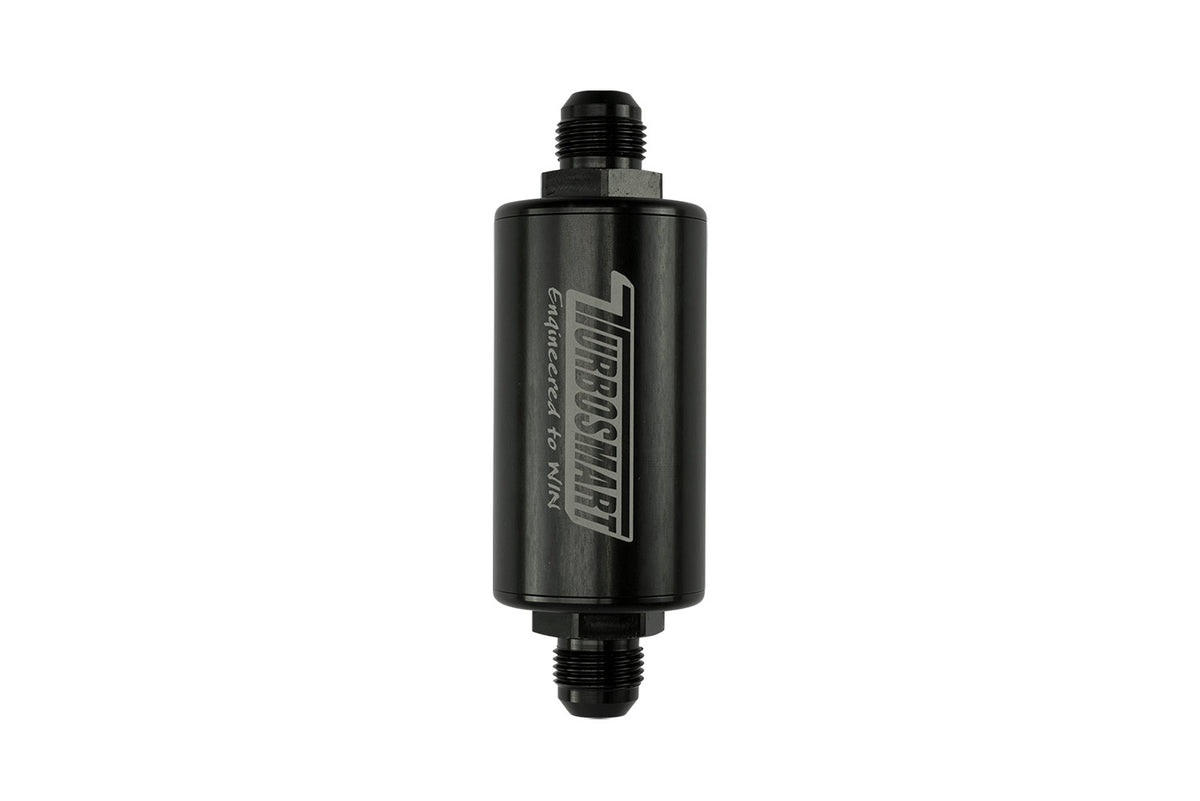 TS-0402-1135 Turbosmart Inline Fuel Filter 10um 10AN Black