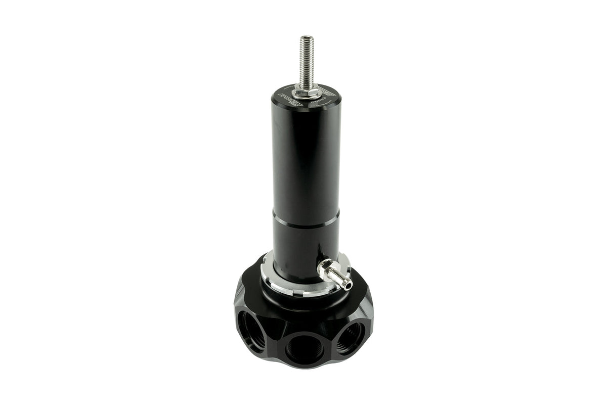 Turbosmart FPR12 Pro M 5 Port Mechanical Pump Fuel Pressure Regulator Black 12AN Inlet / 4x 10AN Out
