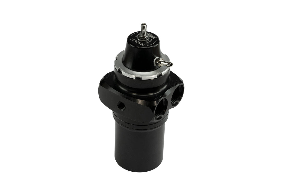 Turbosmart Fuel Filter with Regulator - Canister Style -10, FPRF10 Black