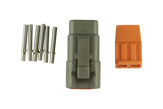 TS-0550-3126 Turbosmart eGate 6 Way Sensor Plug Kit suits DTM Connector