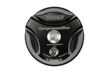TS-0550-3167 Turbosmart GenV WG45/50 Compress Gas (Solenoid) Cap Black