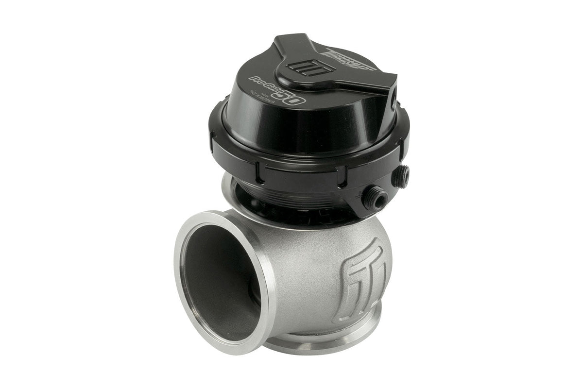 Turbosmart Gen-V WG50 ProGate Pro-Gate 50 14psi Sleeper External Wastegate Black TS-0554-1015