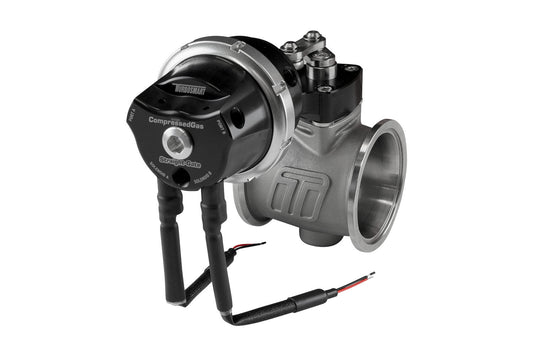 Turbosmart PSG50CG Pneumatic StraightGate50 Compressed Gas (Solenoid) 7psi Black