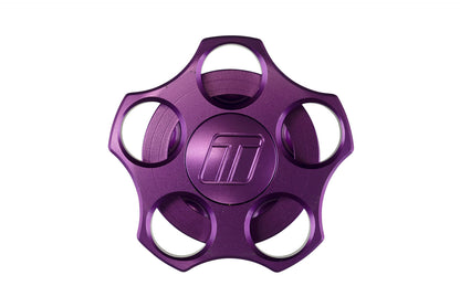 TS-0891-0273 Turbosmart Oil Cap - Notch - LS - Purple