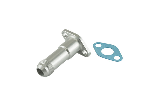 TS-199-3007 Turbosmart 38.1mm 10AN 75mm Extended Oil Drain Silver