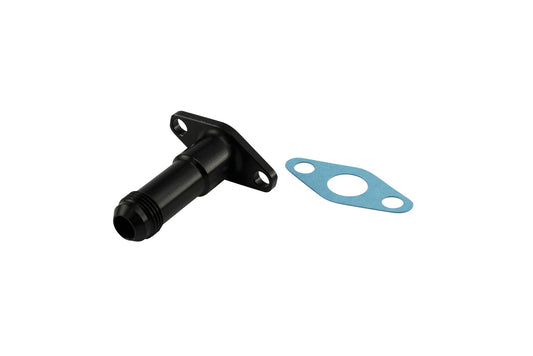 TS-199-3012 Turbosmart 50.8mm 10AN 75mm Extended Oil Drain Black