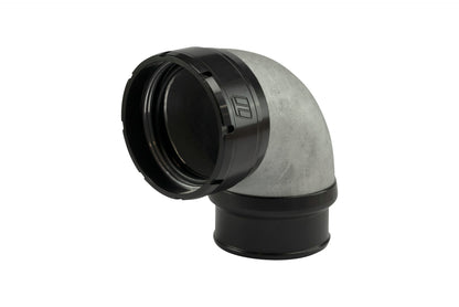 TS-199-3023 Turbosmart Turbo LockSleeve Adapter Compressor Outlet 2.50" to 90 Degree Elbow Hose Barb 2.50"