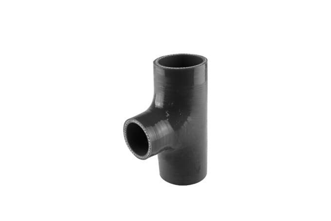 TS-HT200150-BK Turbosmart Silicon Hose Hose Tee 2.00" ID 1.50" spout